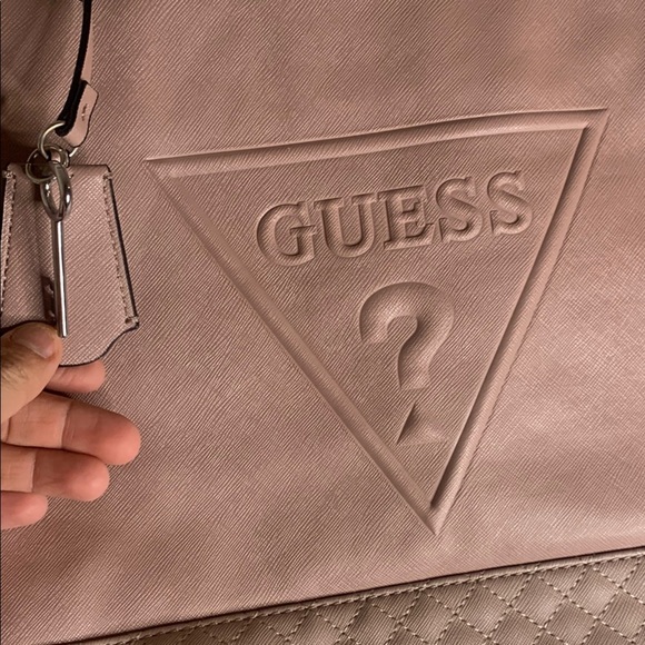 GUESS Pink Tote Bag - Picture 3 of 13